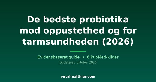De bedste probiotika mod oppustethed og for tarmsundheden (2026)