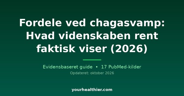 Fordele ved chagasvamp: Hvad videnskaben rent faktisk viser (2026)
