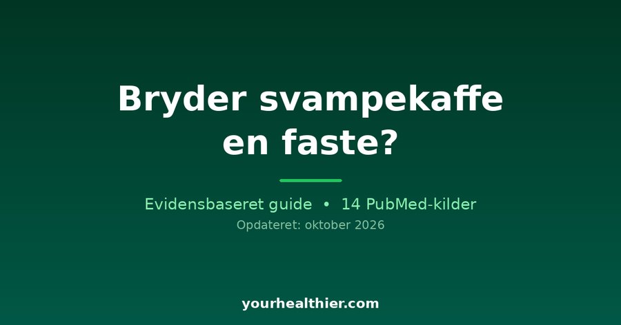 Bryder svampekaffe en faste?