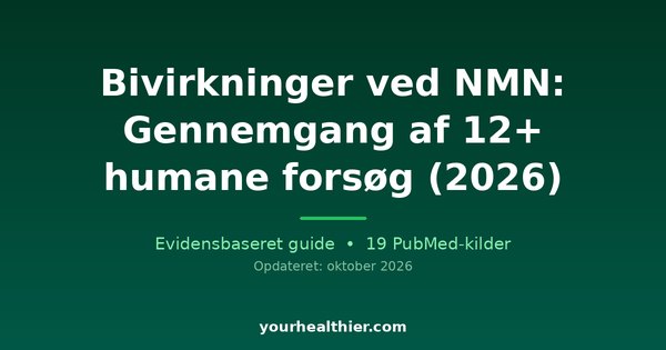 Bivirkninger ved NMN: Gennemgang af 12+ humane forsøg (2026)