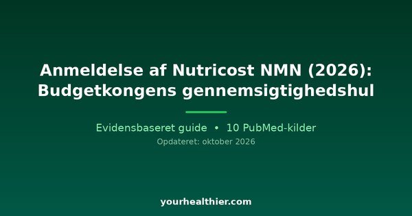 Anmeldelse af Nutricost NMN (2026): Budgetkongens gennemsigtighedshul
