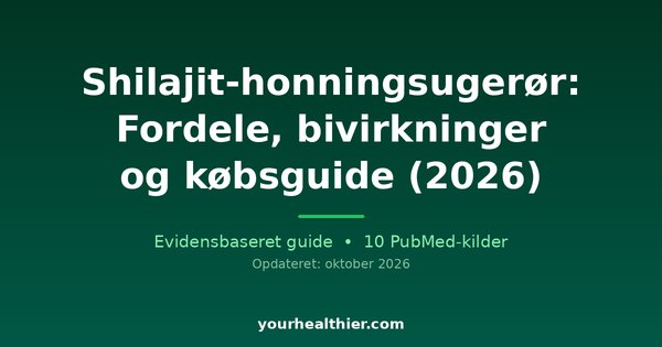Shilajit-honningsugerør: Fordele, bivirkninger og købsguide (2026)