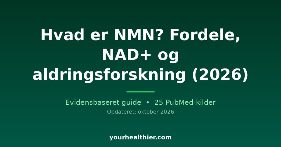 Hvad er NMN? Fordele, NAD+ og aldringsforskning (2026)